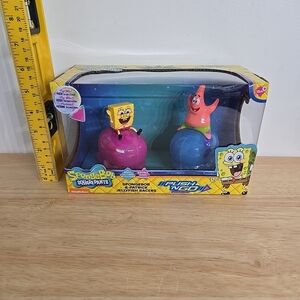 SpongeBob SquarePants Jellyfish Racers Toy Set - Pink and Blue
